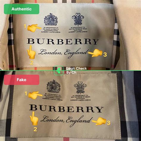 burberry tag real vs fake coat|burberry coat with tag.